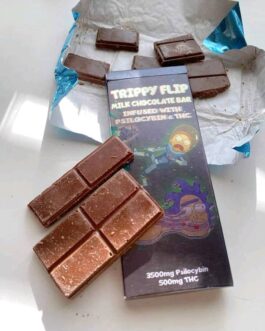 Trippy flip milk chocolate bar