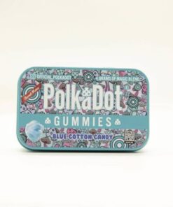 Polkadot Blue Cotton Candy Gummies