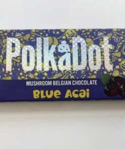 PolkaDot Blue Acai Chocolate Bar