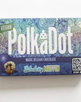 Polkadot Blueberry Muffin Magic Belgian Chocolate