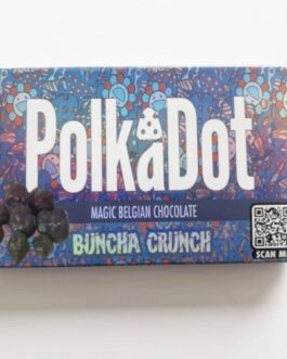 Polkadot Buncha Crunch Belgian Chocolate Bar