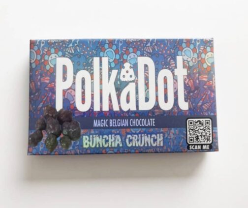 Polkadot Buncha Crunch Belgian Chocolate Bar