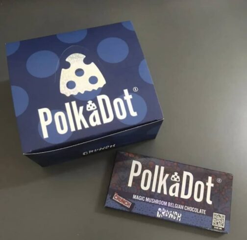 PolkaDot Crunch Magic Mushroom Belgian Chocolate