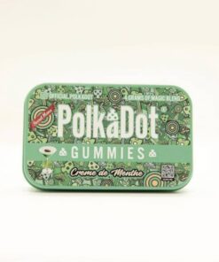 Polkadot Creme de Menthe Gummies