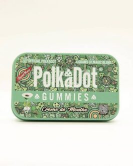 Polkadot Creme de Menthe Gummies