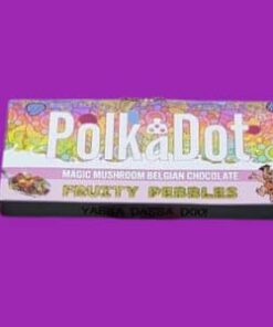 PolkaDot Berries & Cream Magic Mushroom Belgian Chocolate Bar