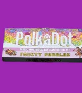 PolkaDot Berries & Cream Magic Mushroom Belgian Chocolate Bar