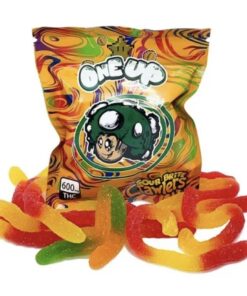 One Up Gummies Sour Brite Crawlers
