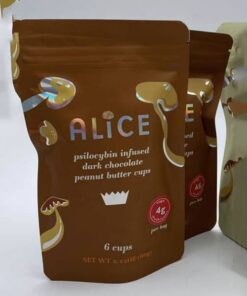 Alice psilocybin infused dark chocolate