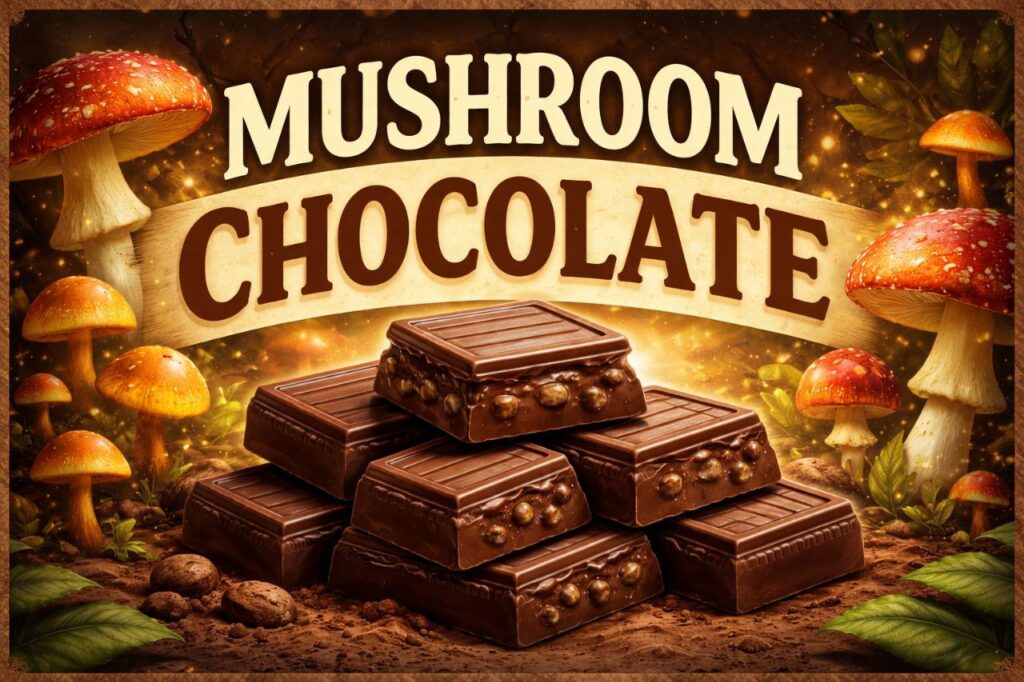 mushroom chocolate